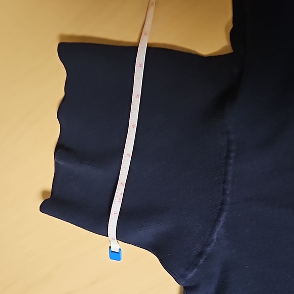 Andrew Marc Navy Knit Turtleneck Long Sleeve Shirt, size S - Picture 11 of 12